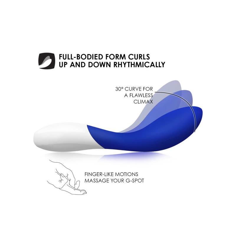 MONA WAVE Vibrador Punto G Azul MediaNoche - Imagen 3
