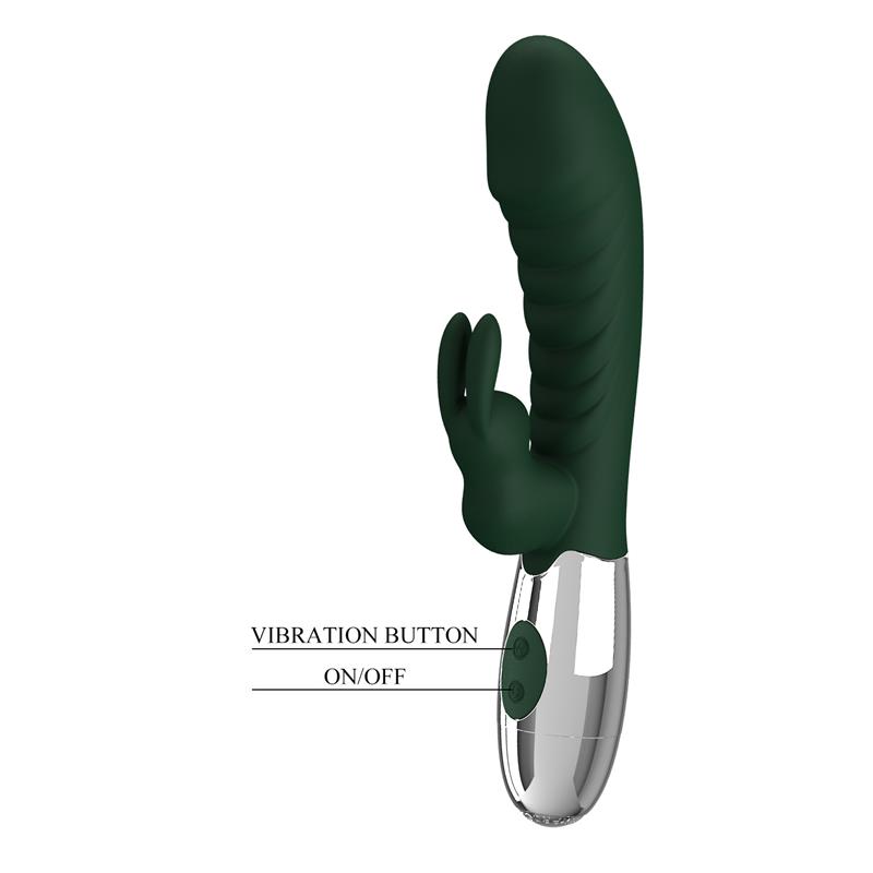 Naughty Bunny Vibrador 30 Funciones Verde - Imagen 3