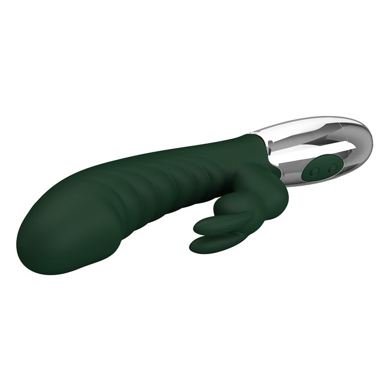 Naughty Bunny Vibrador 30 Funciones Verde - Imagen 4