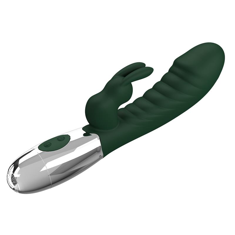 Naughty Bunny Vibrador 30 Funciones Verde - Imagen 6