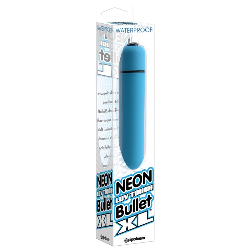 Neon Bala Vibradora XL Luv Touch Azul - Imagen 3