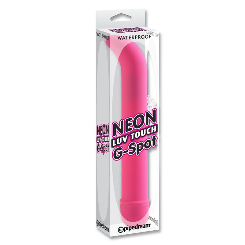 Neon Vibrador Luv Touch Punto G Rosa - Imagen 3