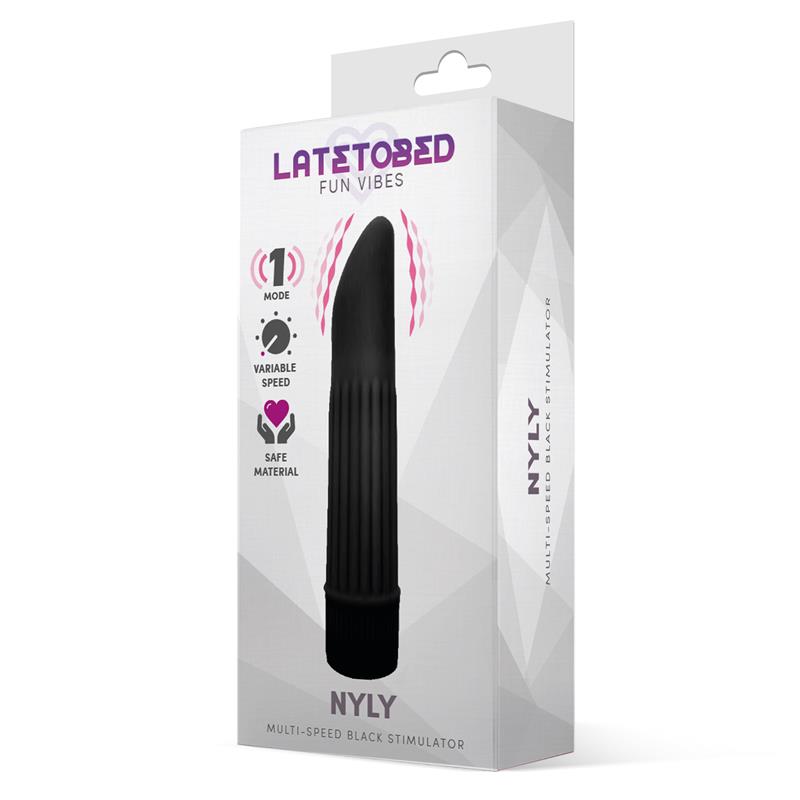 Nyly Estimulador Multi-Velocidad Negro - Imagen 3