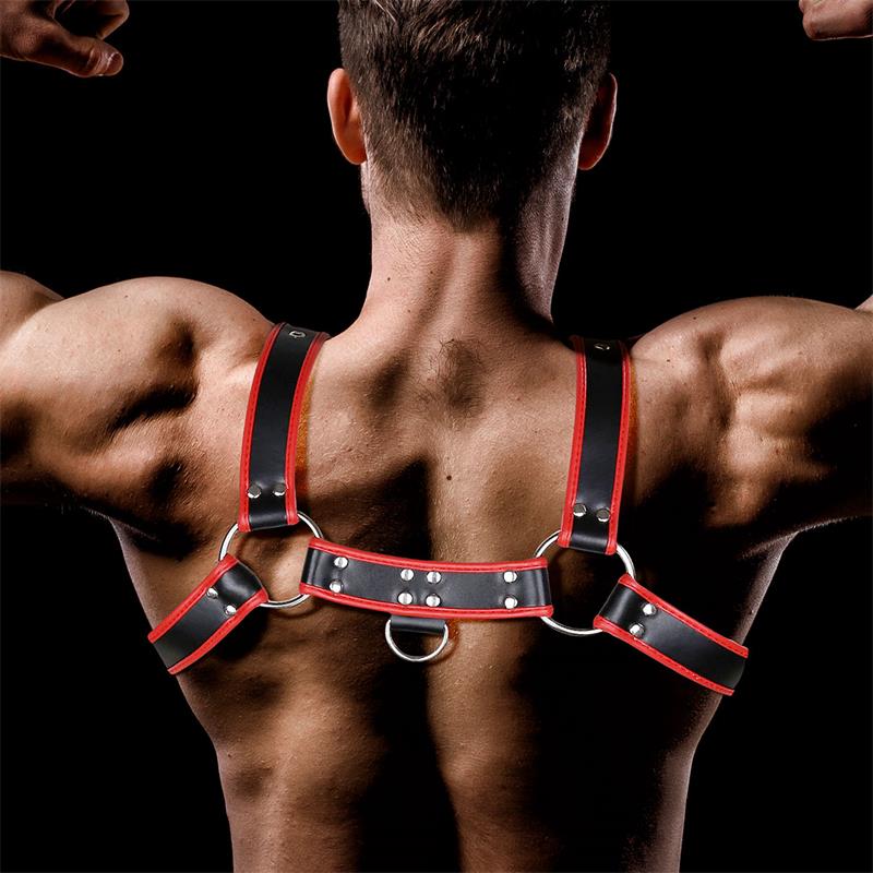 Odiseo Arnés Masculino para el Pecho Cuero Vegano - Imagen 4