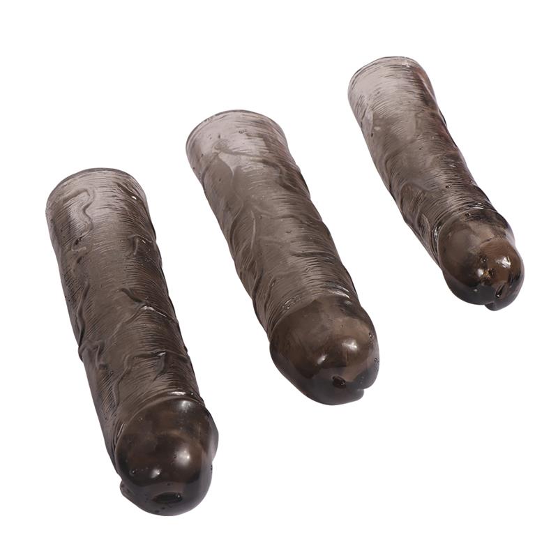 Pack 3 Fundas para el Pene Alex Color Negro - Imagen 3