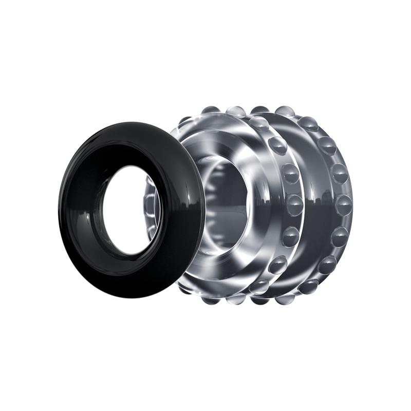 Pack Anillo Pro Performance C-Ring Negro - Imagen 4