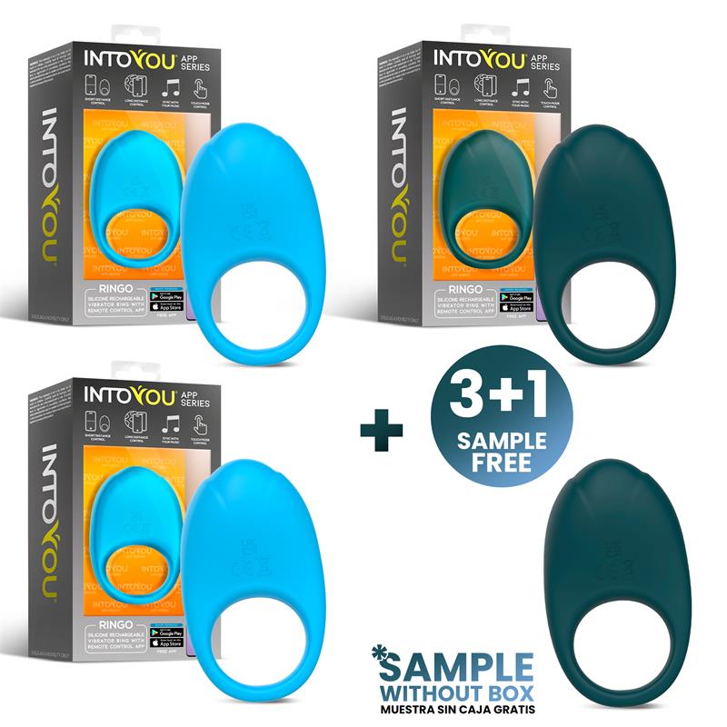 Pack Ringo Anillo Vibrador con APP Unibody