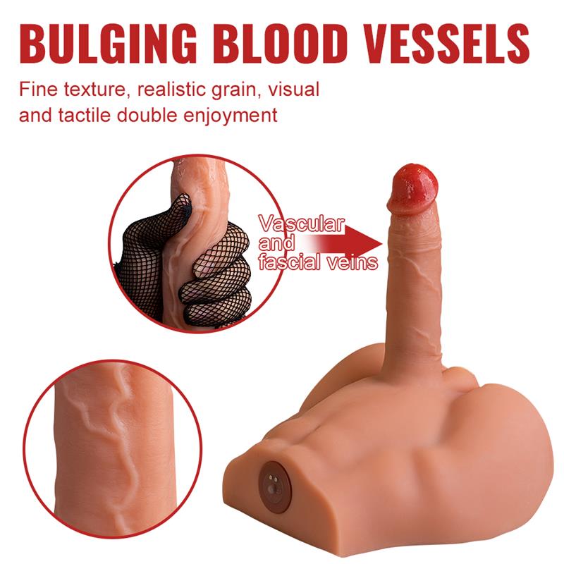 Peel Masturbador con Dildo y Ano, Vibración y Thrusting 2.7 kg - Imagen 5