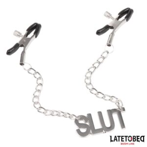 Pinzas para Pezones Lema Slut