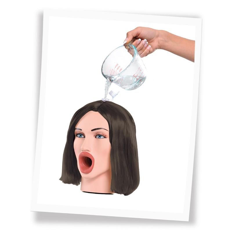 Pipedream Extreme Toyz MAsturbador de Agua Caliente Hot Water Face Fucker! Morena - Imagen 3