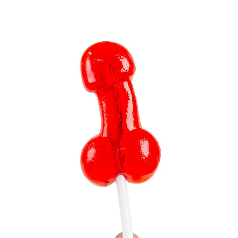 Piruleta de Pene Sabor Daiquiri de Fresa con Alcohol - Imagen 3