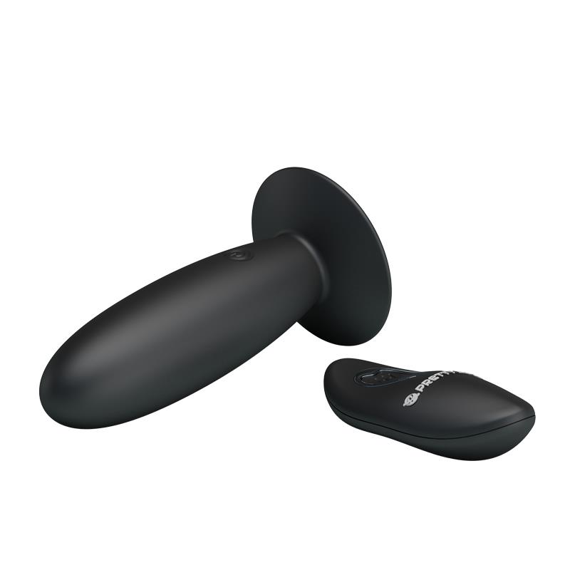 Plug Anal con Control Remoto Color Negro - Imagen 4