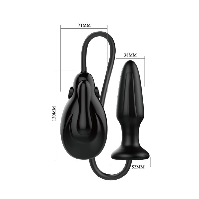Plug Anal con Inflado Automático con Vibración - Imagen 5