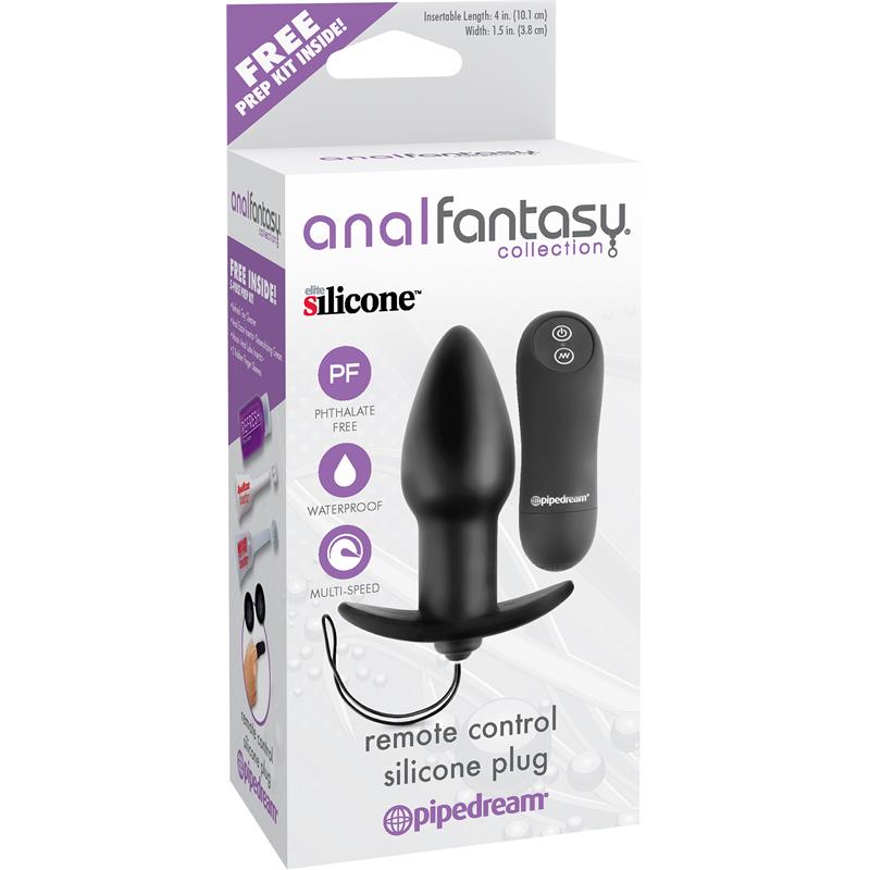 Plug Anal con Vibración Negro - Imagen 3