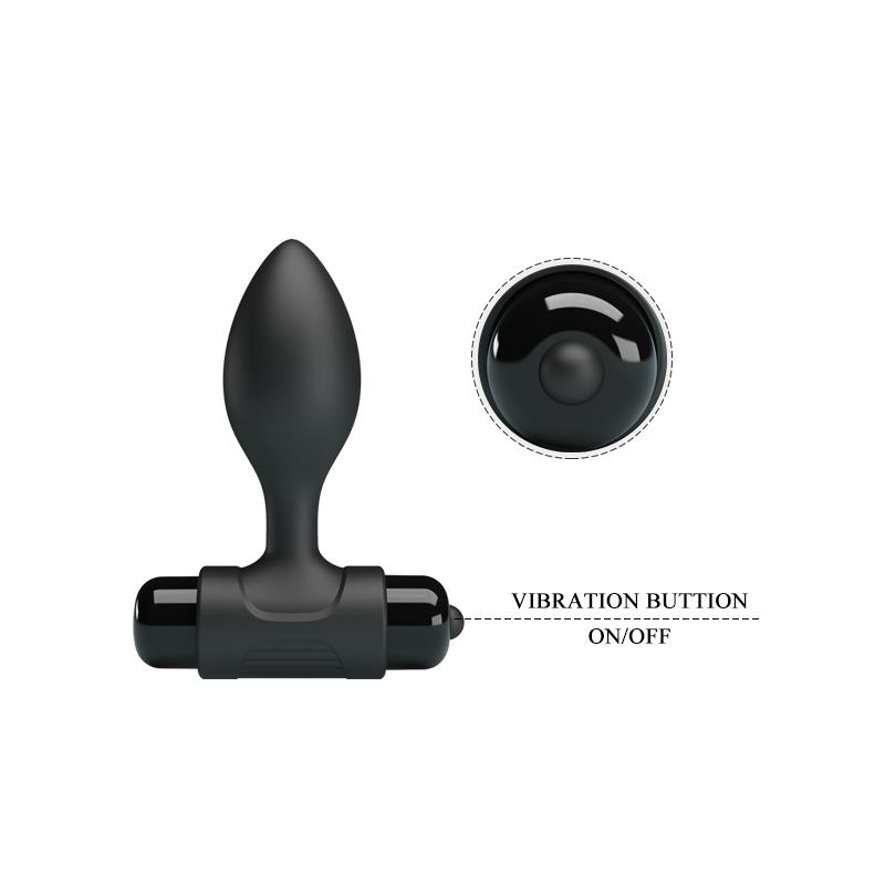 Plug Anal con Vibración Silciona - Imagen 3