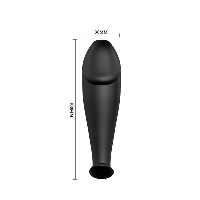 Plug Anal Negro con Mando - Imagen 4