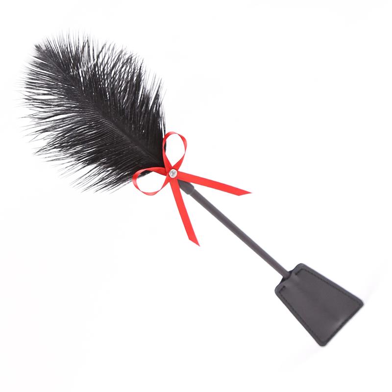 Plumas y Pala 2 en 1 36 cm Negro/Rojo - Imagen 5
