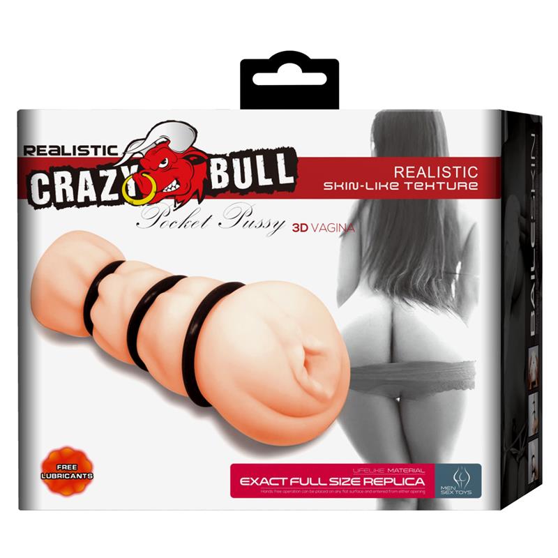 Pocket Pussy Masturbador Vagina 3D - Imagen 3
