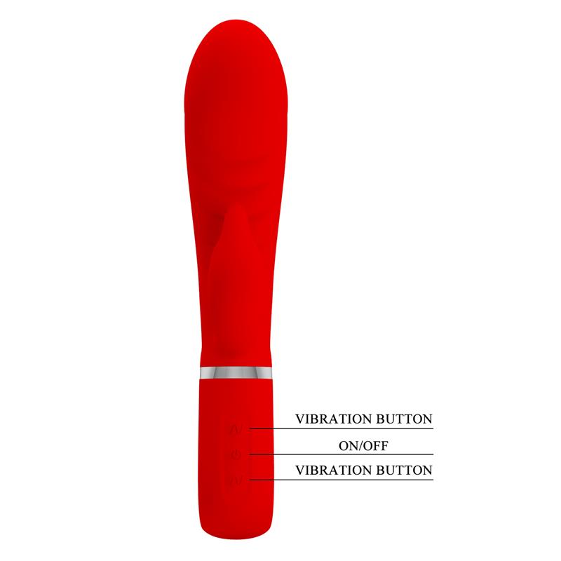 Prescott Vibrador Punto G Rojo - Imagen 3