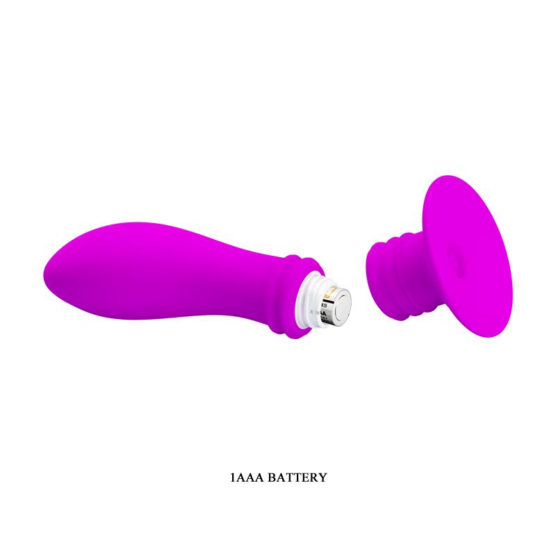 Pretty Love Plug Anal Vibrador Color Púrpura - Imagen 4