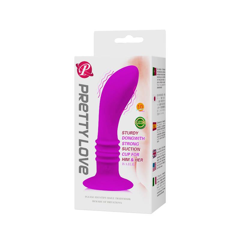 Pretty Love Plug Anal Vibrador Color Púrpura - Imagen 5