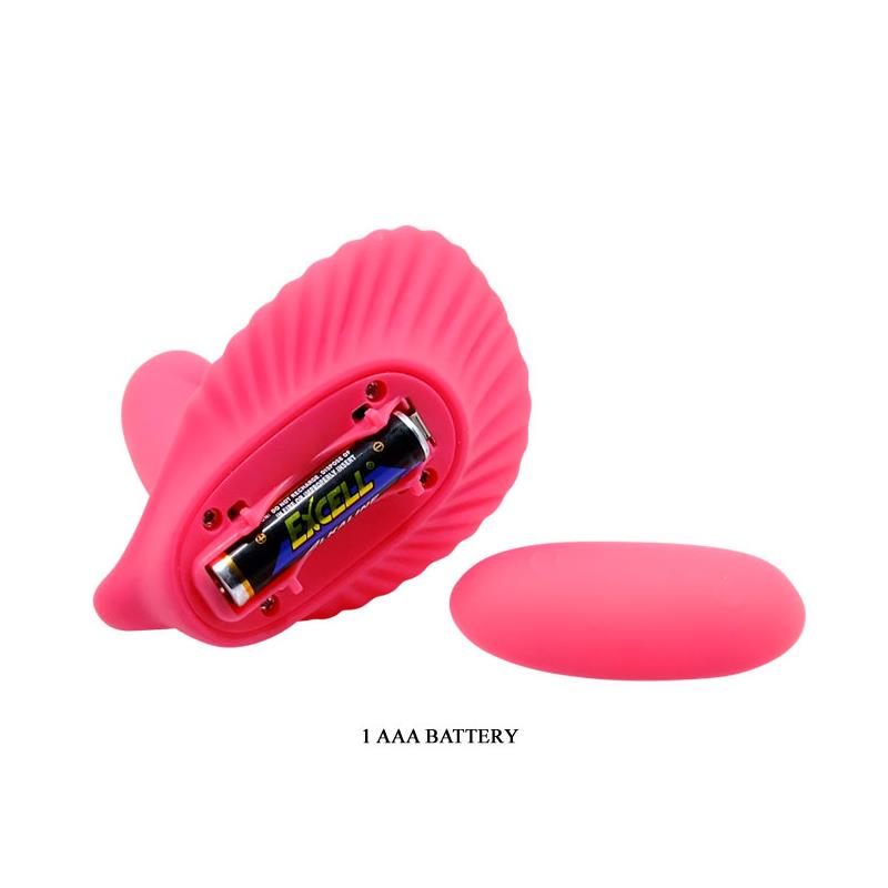 Pretty Love Vibrador a Control Remoto Fancy Clamshell Color Rosa - Imagen 4