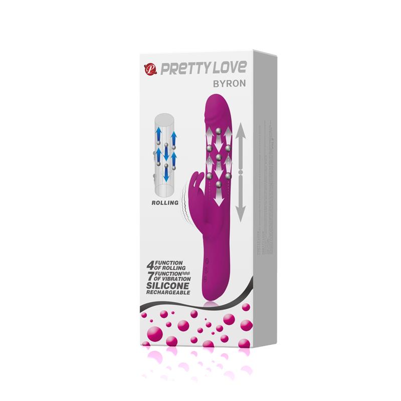 Vibrador y Rotador Byron Color Púrpura - Imagen 3