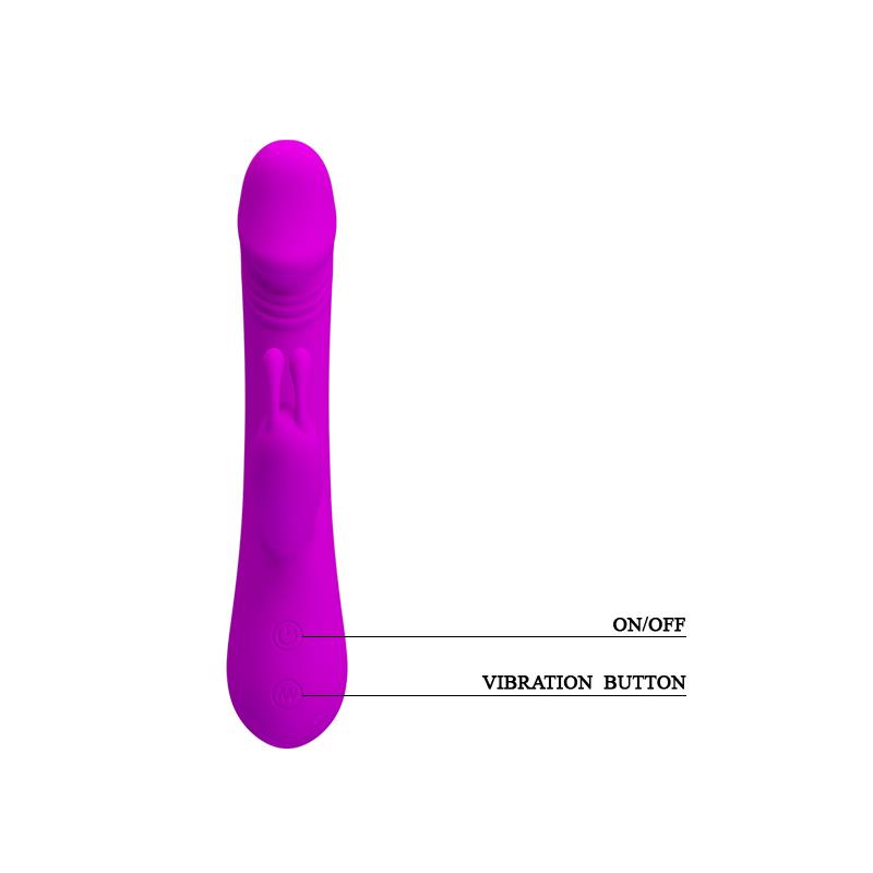 Pretty Love Vibrador Robert Color Púrpura - Imagen 3