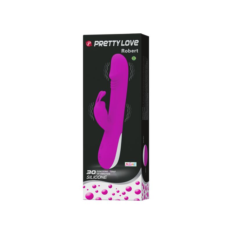 Pretty Love Vibrador Robert Color Púrpura - Imagen 5