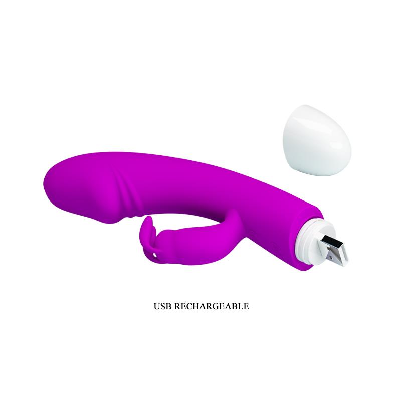 Pretty Love Vibrador Will Color Púrpura - Imagen 3