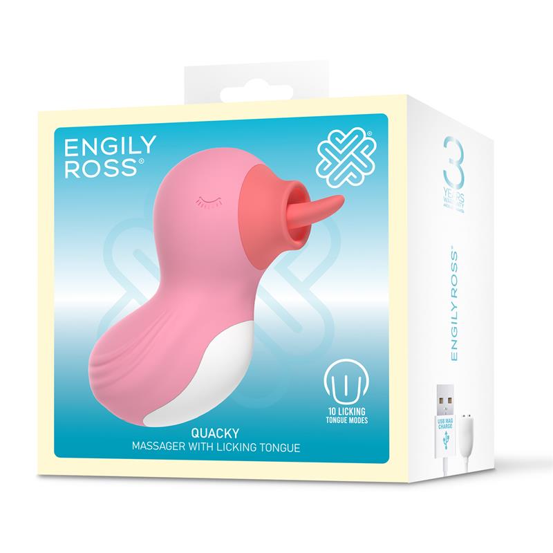 Quacky Masajeador con Lengua Licking - Imagen 3