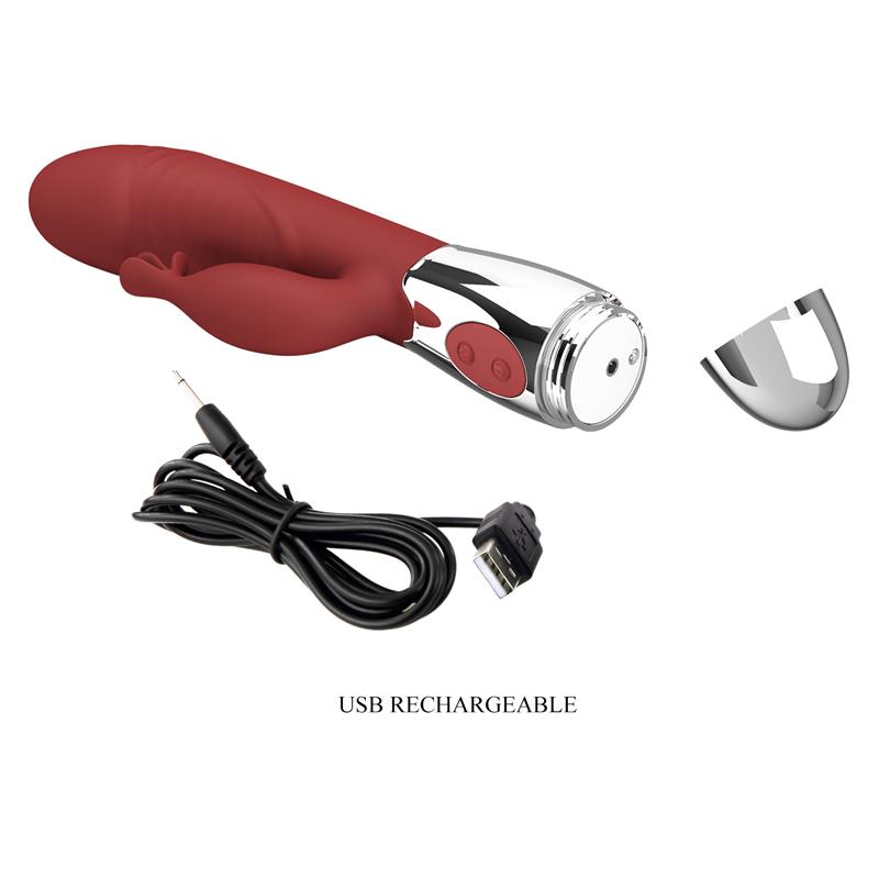 Rasmussen Vibrador 30 Funciones Rojo - Imagen 3