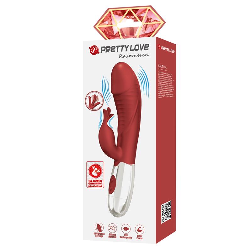 Rasmussen Vibrador 30 Funciones Rojo - Imagen 4