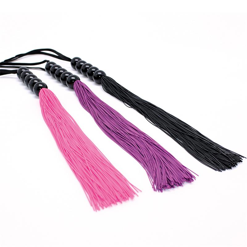 Flogger Silicona Rosa 38 cm - Imagen 4