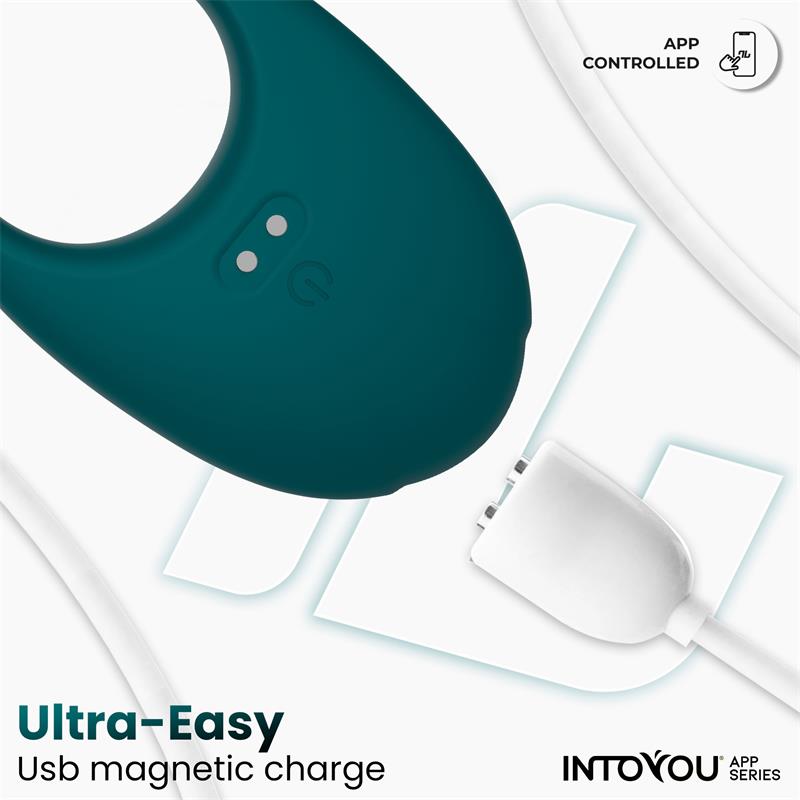 Ringo Anillo Vibrador con APP Unibody Verde - Imagen 5