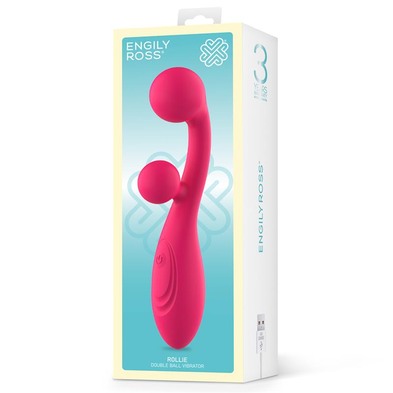 Rollie Vibrador con Doble Bola Estimuladora - Imagen 3