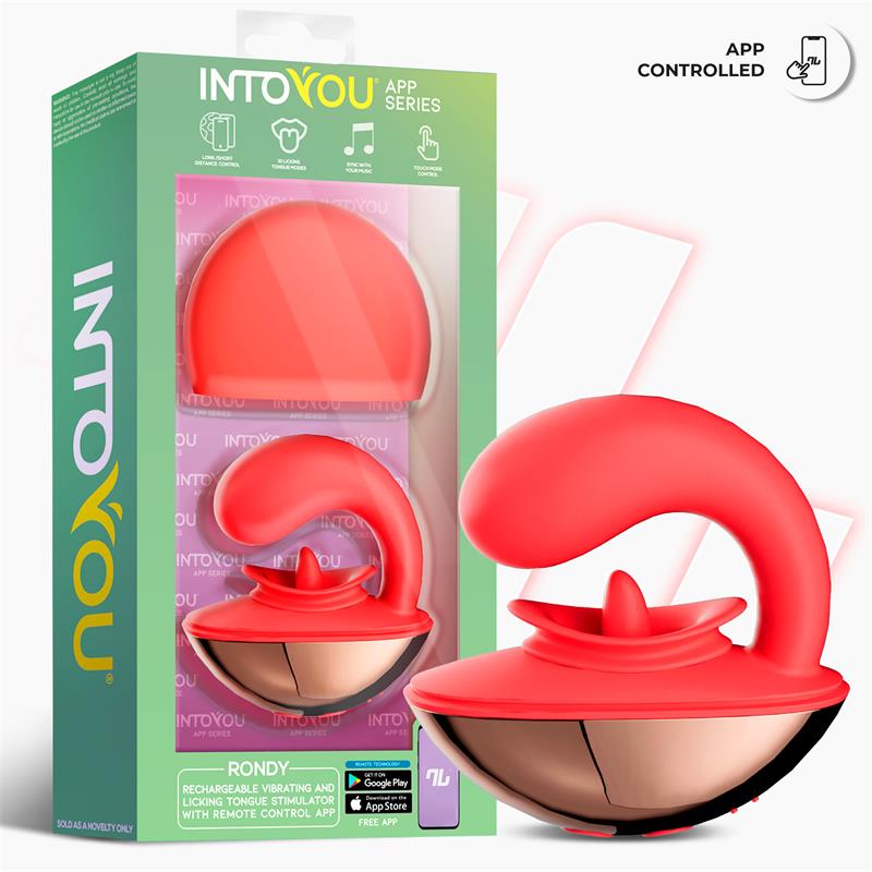Rondy Estimulador con Vibración y Lengua con App - Imagen 3