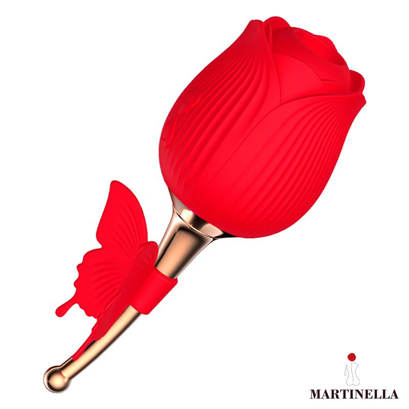 Rosa con Succión y Mariposa con Vibración - Imagen 3