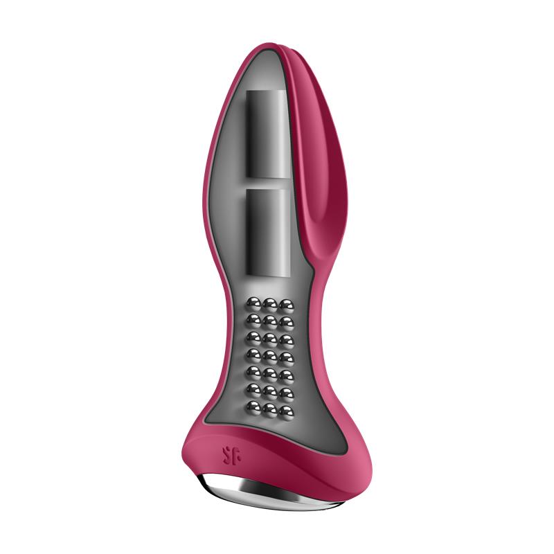 Rotator Plug 2+ Plug Anal con APP USB Fuchsia - Imagen 3