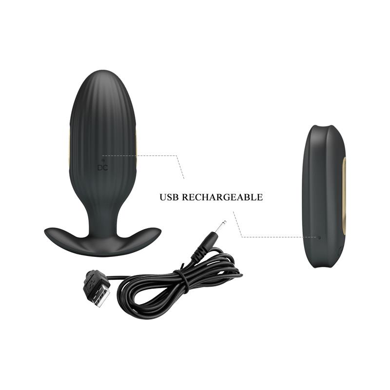 Royal Pleasure Plug Anal con Electro Estimulación USB - Imagen 4