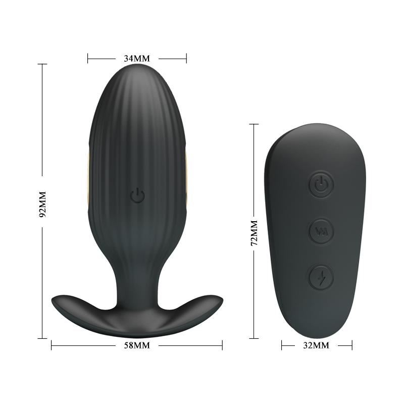 Royal Pleasure Plug Anal con Electro Estimulación USB - Imagen 5