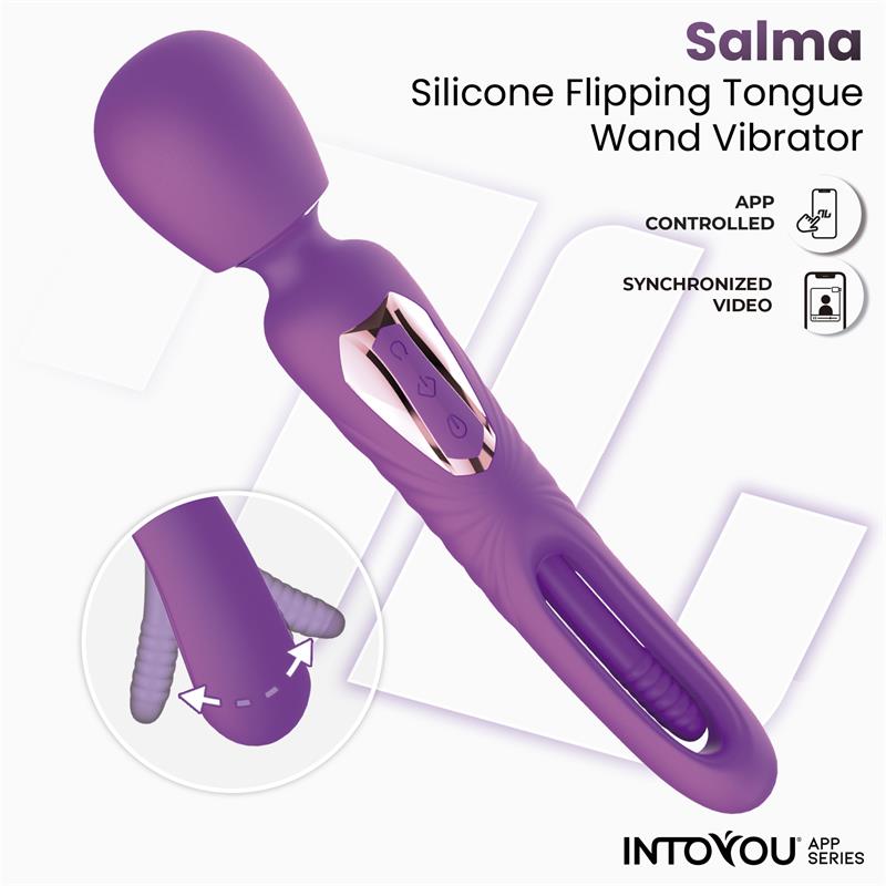 Salma Masajeador con Flipping Tongue y Vibración con App - Imagen 3