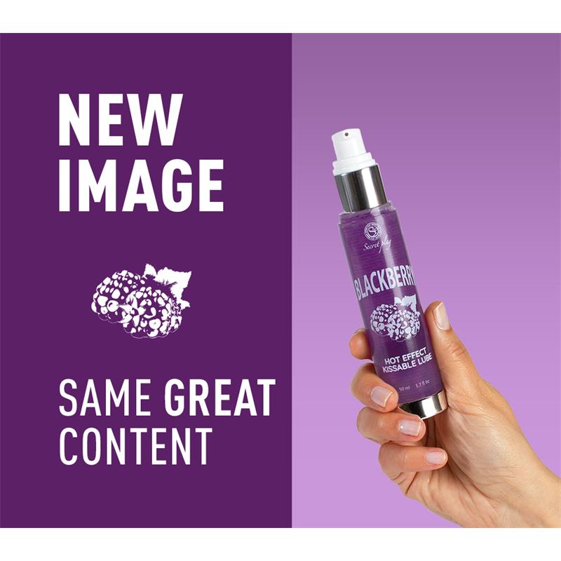 Secret Play Lubricante Efecto Calor Mora 50 ml - Imagen 3