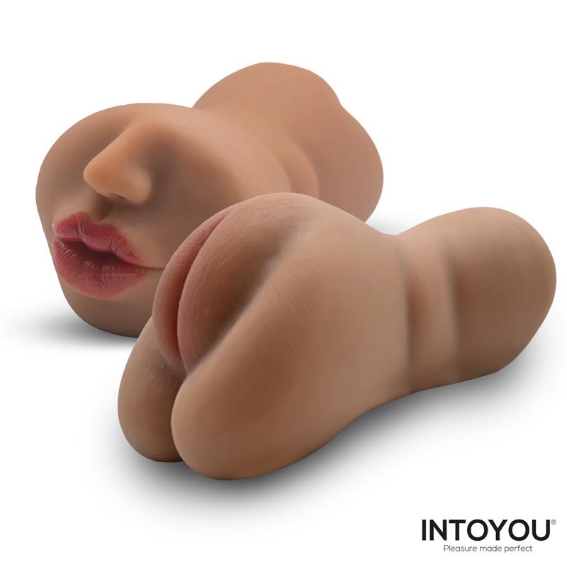 Sela Vagina y Boca Super Realista 635 gr - Imagen 4