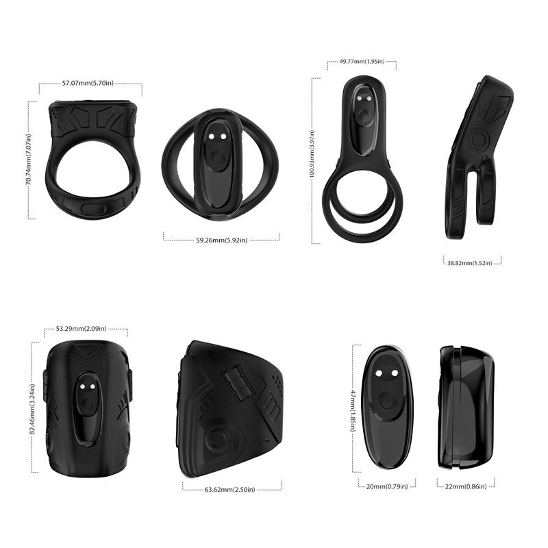 Set de Anillo para el Pene y Masturbador - Imagen 4