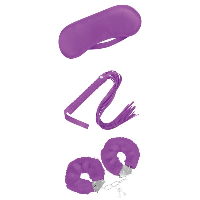Set de Bondage para Principiantes Beginners 3 Piezas Púrpura - Imagen 3