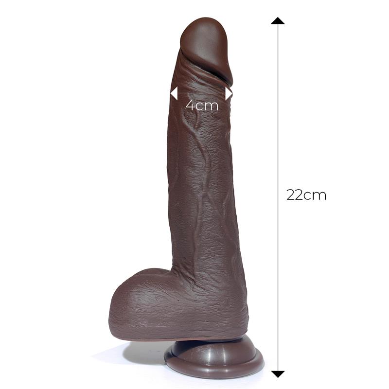 Severo Dildo Realista Turbo Shaking Thrusting, Rotación 360º Control Remoto Efecto Calor - Imagen 3