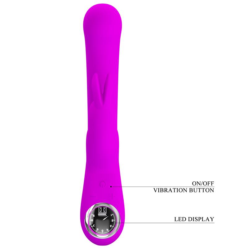 Skylar Conejito Vibrador y Thumping Fucsia - Imagen 4
