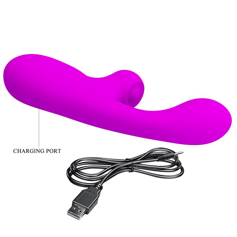 Skylar Conejito Vibrador y Thumping Fucsia - Imagen 5