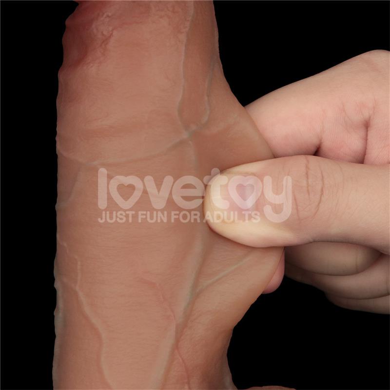 Sliding Pro Dildo Piel Deslizante-Retractil Dual Layer 8.5 - Imagen 8